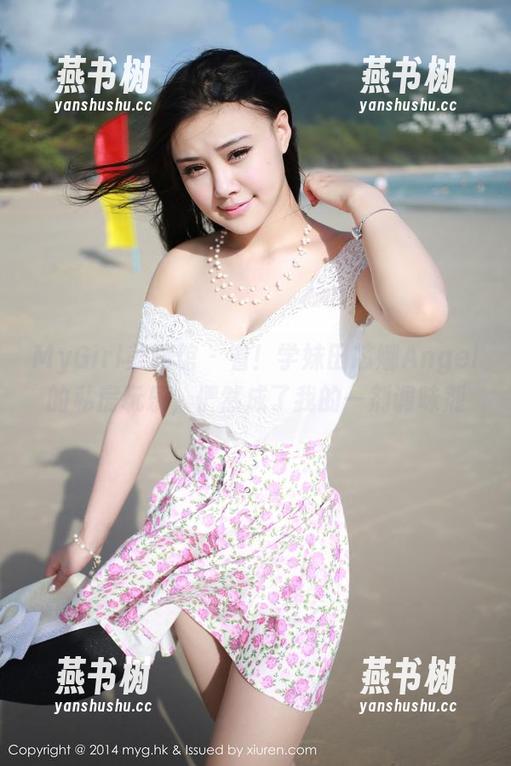 MyGirl美媛馆 - 看！学妹田芯娜Angel的私房玩乐，俨然成了我的一剂调味剂