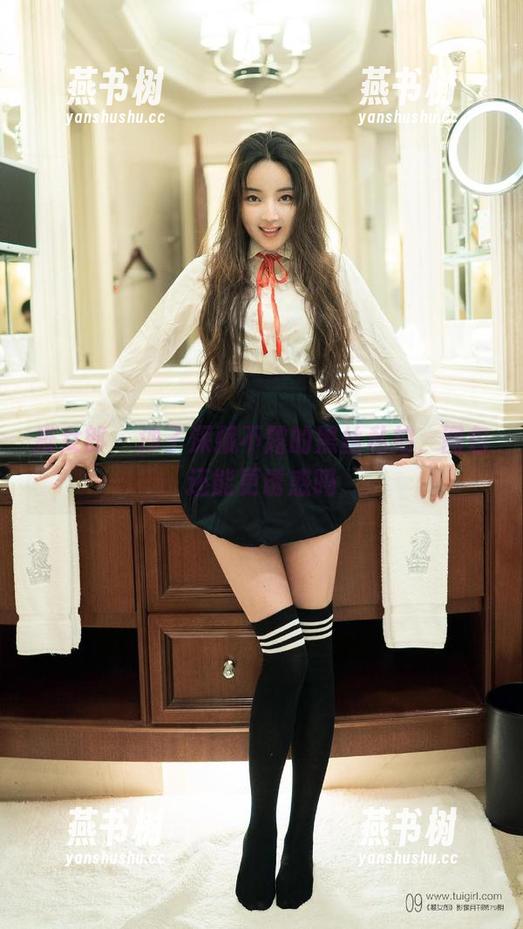 推女郎 - 沙子深藏不露的黑丝私拍，图包还能更诱惑吗