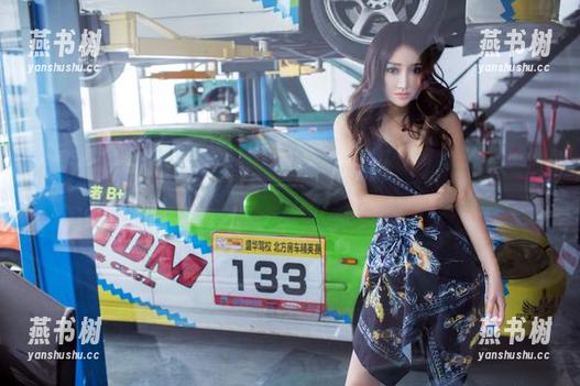 推女郎 - 王李丹尼的花嫁套图，不求真爱，就想变女神篮球！