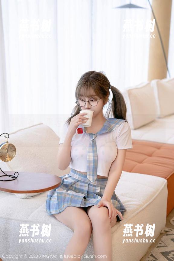 星颜社 - 李若汐ci的圣诞写真合集，绝对比你的圣诞树更亮眼！